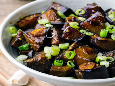 Eggplant Garlic Sauce