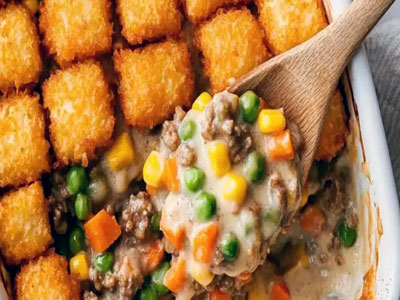Tater Tot Hotdish